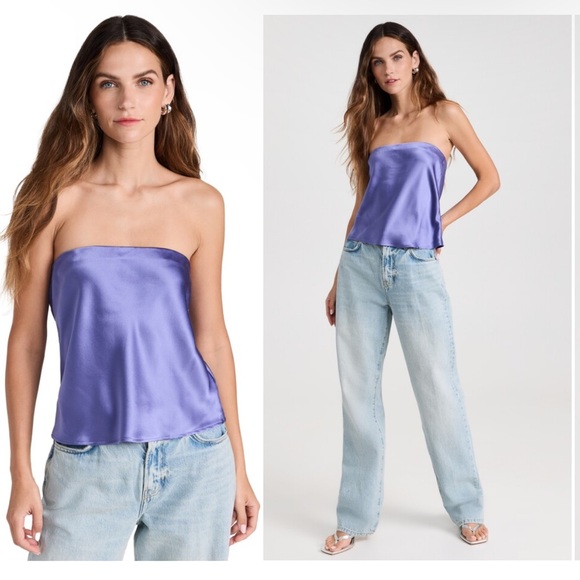 Reformation Tops - NEW • Reformation • Women’s Spritz Silk Top
Jacaranda / Purple Small